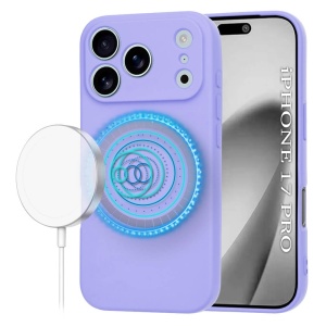 Husa iPhone 17 Pro SoftFlex Magsafe lila - Img 1
