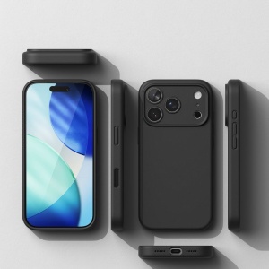 Husă iPhone 18 Pro Max - Ringke - Silicone MagSafe - Black - Img 4