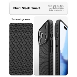 Husă iPhone 18 Pro Max Spigen Liquid Air - Matte Black - Img 6