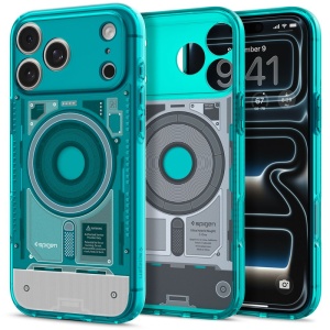 Husă iPhone 18 Pro Max Spigen Ultra Hybrid C-One - Bondi Blue - Img 12