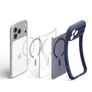 Husă iPhone 18 Pro Max - Spigen - Ultra Hybrid MagSafe - Frost Deep Blue - Img 8