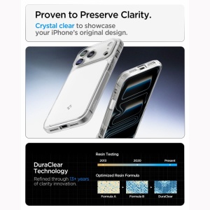 Husă iPhone 18 Pro Max - Spigen - Ultra Hybrid T MagSafe - Glossy White - Img 7