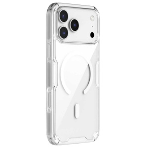 Husă iPhone 18 Pro Nillkin Nature TPU Pro MagSafe White / Clear - Img 4