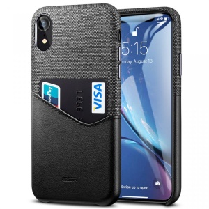Husa Iphone XR -ESR Metro Wallet- Negru/Gri - Img 1