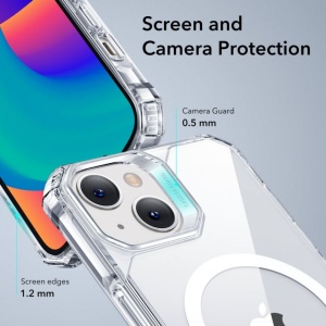 Husa Magsafe ESR - Air Armor HaloLock pentru iPhone 14 Pro Max transparenta - Img 4
