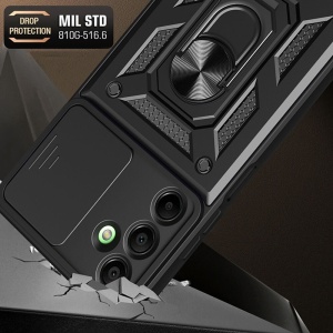 Husa Samsung Galaxy A26 CamShield Case Neagra Techsuit - Img 6