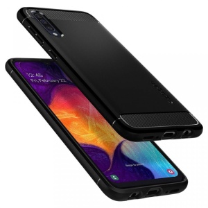 Husa Samsung Galaxy A50/A30S /A50s - Spigen Rugged Armor -Negru Mat - Img 6