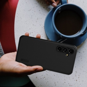 Husa Samsung Galaxy A54 -Nillkin Super Frosted Shield Case Neagra - Img 4