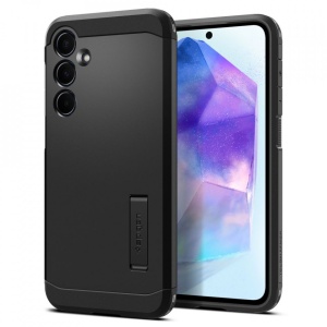 Husa Samsung Galaxy A55 Spigen Tough Armor Neagra - Img 1