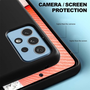 Husa Samsung Galaxy A72 4G/5G -Soft Edge Silicone Neagra - Img 4