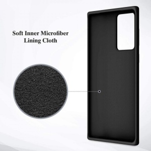 Husa Samsung Galaxy Note 20 Ultra -Soft Edge Silicone Neagra - Img 5