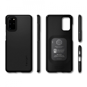 Husa Samsung Galaxy S20 Plus- Spigen Thin Fit -Black - Img 3