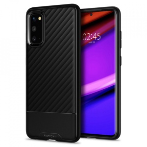 Husa Samsung Galaxy S20 -Spigen Core Armor -Neagra - Img 1