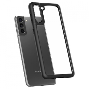 Husa Samsung Galaxy S21 Plus- Spigen Ultra Hybrid-Negru Mat - Img 4