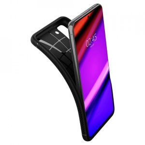 Husa Samsung Galaxy S21 - Spigen Rugged Armor -Neagra - Img 3