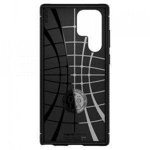Husa Samsung Galaxy S22 Ultra - Spigen Rugged Armor -Neagra - Img 2