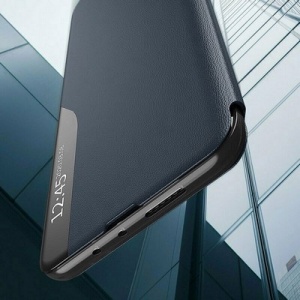 Husa Samsung Galaxy S23 -Eco Leather View Case albastru inchis - Img 2