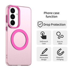 Husa Samsung Galaxy S26 CandyCase Magsafe roz - Img 6