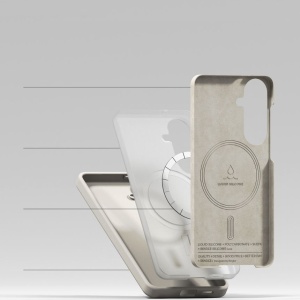 Husa Samsung Galaxy S26 Plus Ringke Silicone Magnetic Magsafe Stone - Img 5