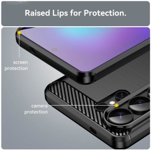 Husa Samsung Galaxy S26 Ultra Carbon Series neagra - Img 4