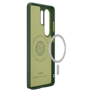 Husa Samsung Galaxy S26 Ultra Caseology Nano Pop Magsafe Avo Green by Spigen - Img 10