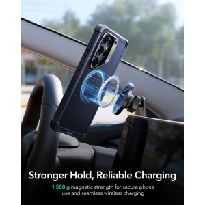 Husa Samsung Galaxy S26 Ultra ESR Cyber Armor Kickstand albastra - Img 6