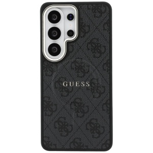 Husa Samsung Galaxy S26 Ultra Guess 4G Embossed Ring MagSafe Neagra - Img 2