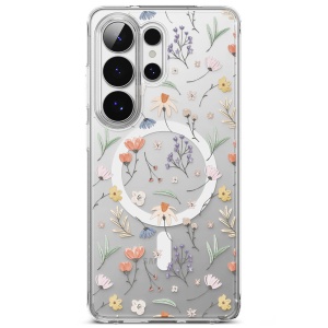 Husa Samsung Galaxy S26 Ultra Ringke Fusion Design Dry Flowers Magsafe - Img 3