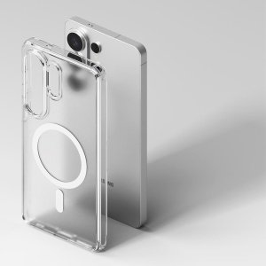 Husa Samsung Galaxy S26 Ultra Ringke Fusion Magnetic Magsafe Matte Clear - Img 6