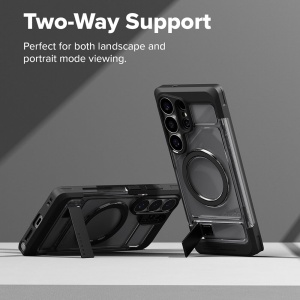 Husa Samsung Galaxy S26 Ultra Ringke UX Magnetic smoke black - Img 5