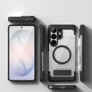 Husa Samsung Galaxy S26 Ultra Ringke UX Magnetic transparentă - Img 5