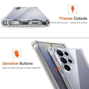 Husa Samsung Galaxy S26 Ultra Shockproof Clear Silicone Magsafe transparenta - Img 3
