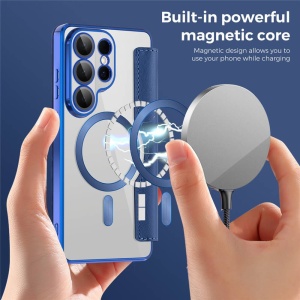 Husa Samsung Galaxy S26 Ultra SmartMag Book Case Albastra - Img 5