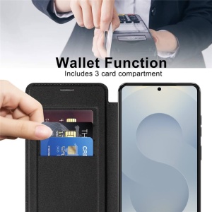 Husa Samsung Galaxy S26 Ultra SmartMag Book Case Neagra - Img 4