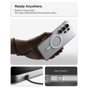 Husa Samsung Galaxy S26 Ultra Spigen Ultra Hybrid MagSafe Clear/White - Img 4