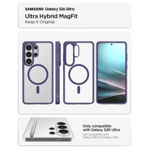 Husa Samsung Galaxy S26 Ultra Spigen Ultra Hybrid MagSafe Deep Purple - Img 8