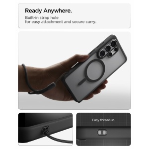 Husa Samsung Galaxy S26 Ultra Spigen Ultra Hybrid MagSafe Matte Black - Img 12