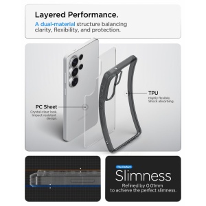 Husa Samsung Galaxy S26 Ultra Spigen Ultra Hybrid Space Crystal - Img 5