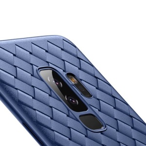 Husa Samsung Galaxy S9 Plus-Baseus BV Weaving Case -Albastra - Img 3