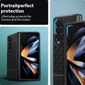 Husa Samsung Galaxy Z Fold 5 Caseology Parallax Neagra by Spigen - Img 7