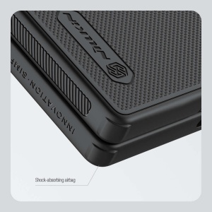 Husa Samsung Galaxy Z Fold 6 Nillkin Super Frosted Shield Magnetic Neagra - Img 4