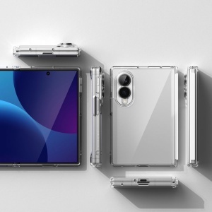 Husă Samsung Galaxy Z Fold 8 - Ringke - Fusion Flap - Clear - Img 5