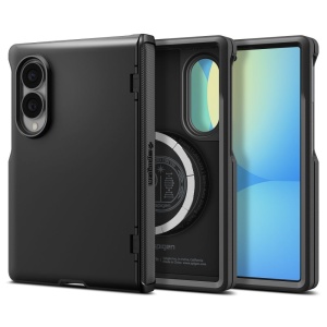 Husă Samsung Galaxy Z Fold 8 Spigen Slim Armor Pro MagFit Neagra - Img 2