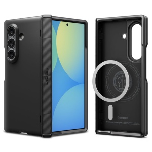 Husă Samsung Galaxy Z Fold 8 Ultra Spigen Slim Armor Pro MagFit, Neagra