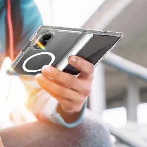 Husă Samsung Galaxy Z Fold8 - Dux Ducis - Clin Magnetic Series - Clear - Img 3