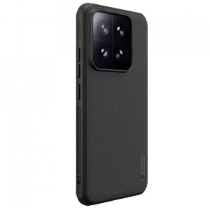 Husa Xiaomi 14 -Nillkin Super Frosted Shield Case Neagra - Img 4