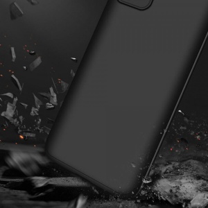 Husa Xiaomi Mi 11 Lite -GKK 360+Screen Protector -Neagra - Img 2