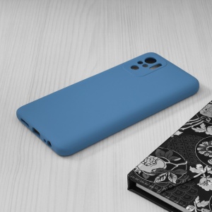 Husa Xiaomi Redmi Note 10/10S -Soft Edge Silicone Light Blue - Img 5