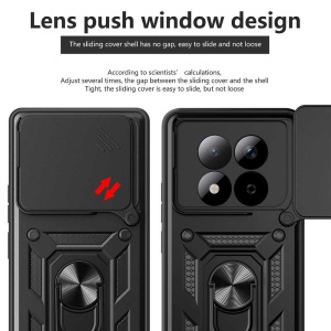 Husa Xiaomi Redmi Note 15 Pro 5G CamShield Case Neagra Techsuit - Img 2