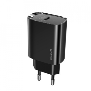 Incarcator telefon priza - Usams Travel charger T39 Port USB-C , PD, Fast - Img 1